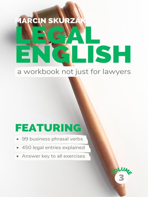 Title details for Legal English Volume 3 by Marcin Skurzak - Available